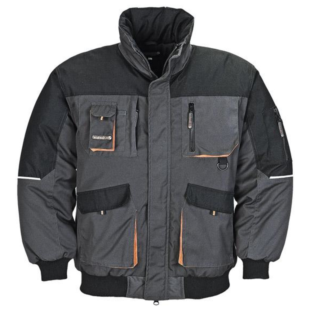 Pilotenjacke 4629, Gr. L, dunkelgrau
