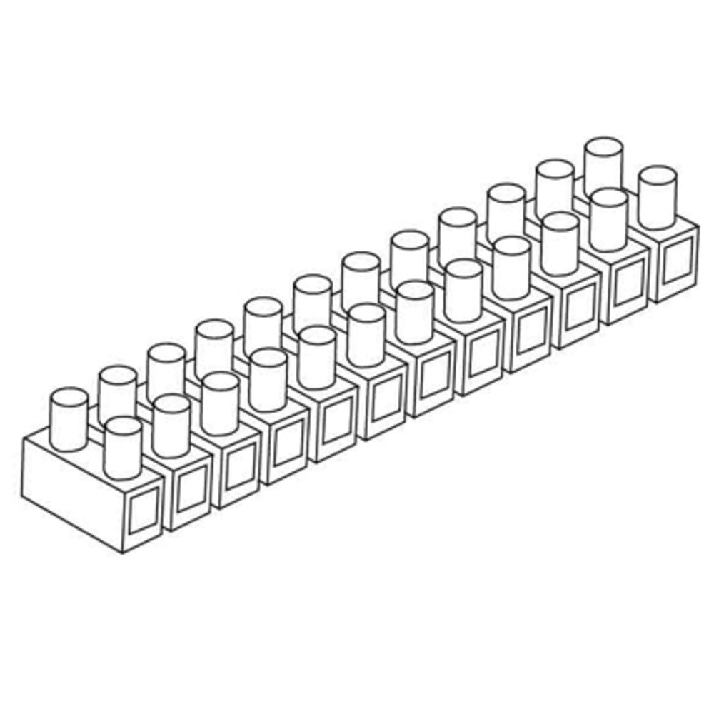 Anschlussklemme, DIN EN 60998, 1,0 bis 4,0 mm², weiß