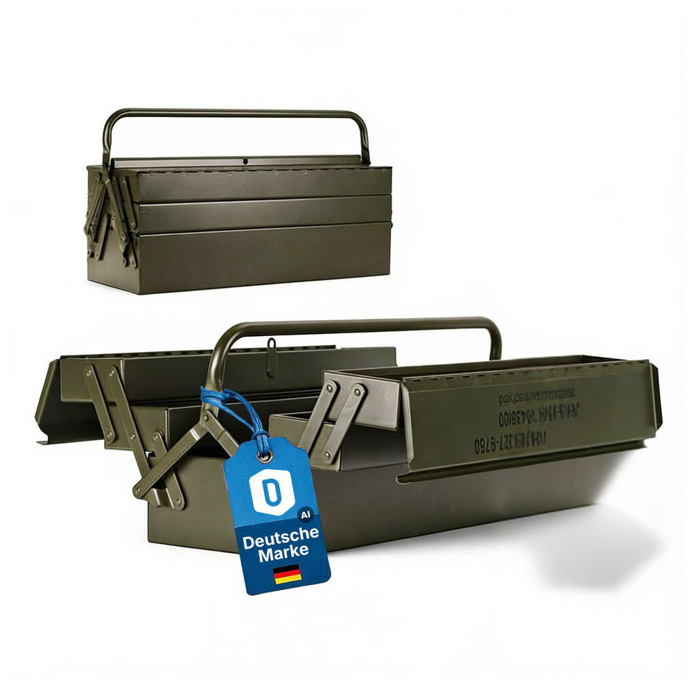 Werkzeugkasten TL5140-0010-020, fünfteilig, 530 x 210 x 210 mm
