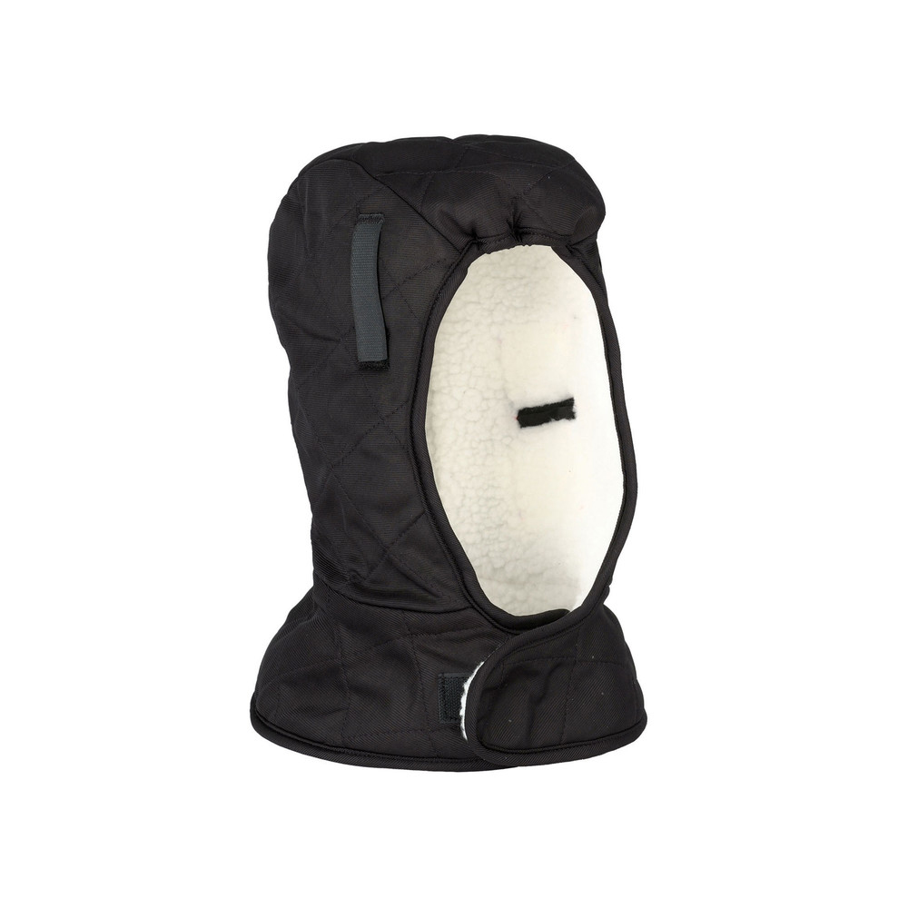 Winter-Einsatz für Helme N-Ferno 6952, schulterlang, schwarz