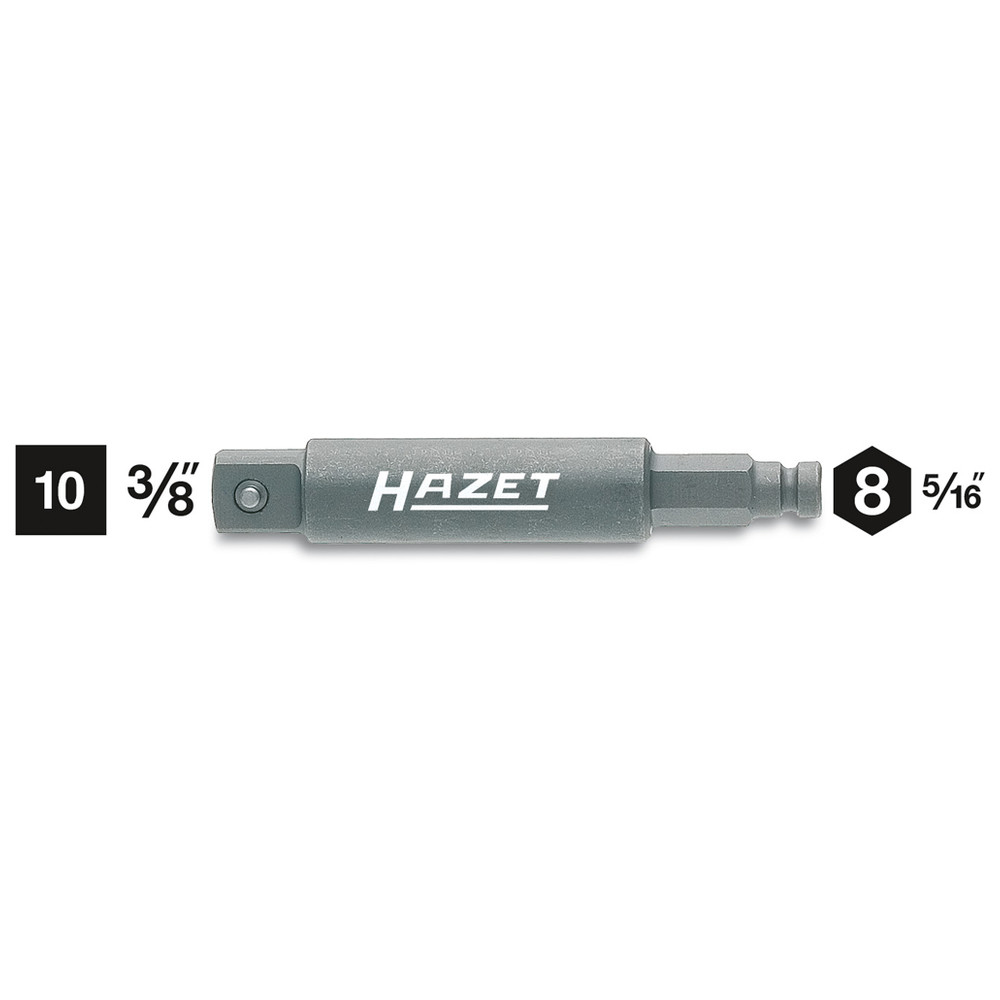 Schlag-, Maschinenschrauber-Adapter 8808S-1 - Sechskant massiv 8 (5/16 Zoll) -