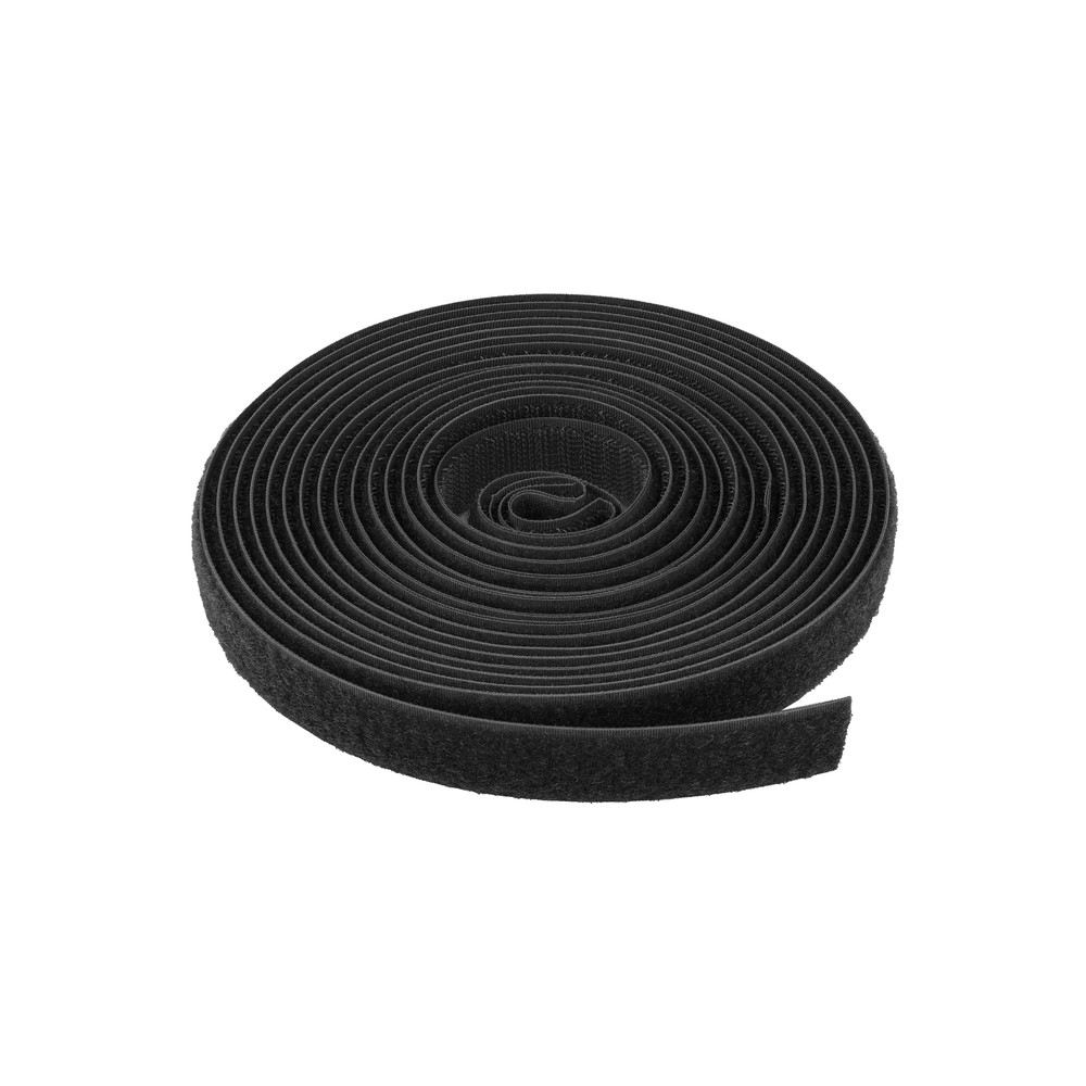 Universal-Klettband DIN 3415, 20 mm x 5 m, schwarz