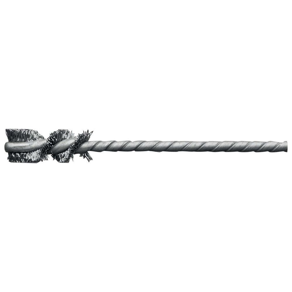 Mikro-Rohrbürste Inox Ø10x25/90 mm, S3,8mm Lessmann