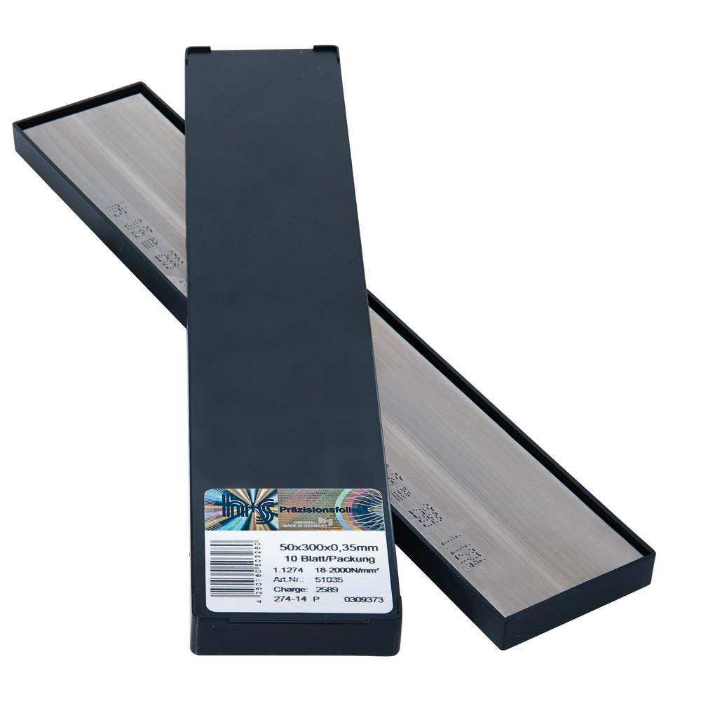 Metallfolien Plattenware rostfrei50 x 300 x 0,30 mm 10Bl/P