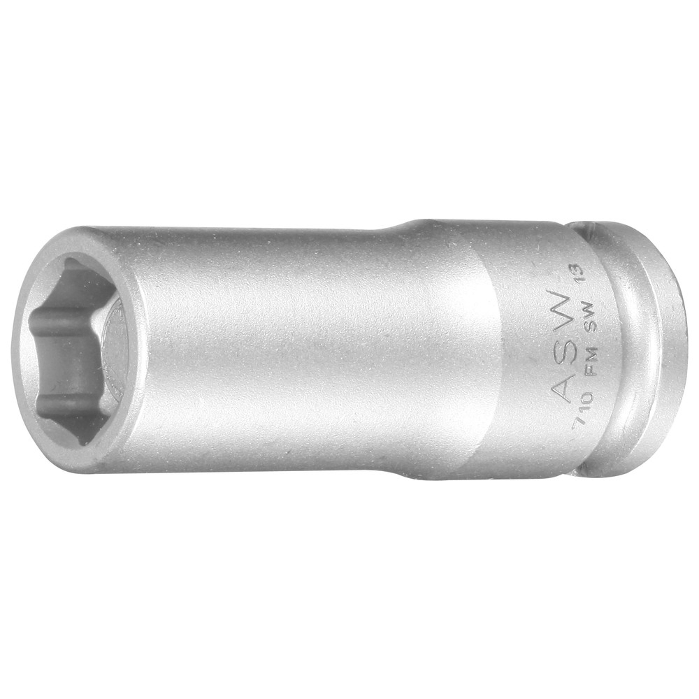 Kraft-Steckschlüssel-Einsatz 3/8" 10 mm Federmagnet lang