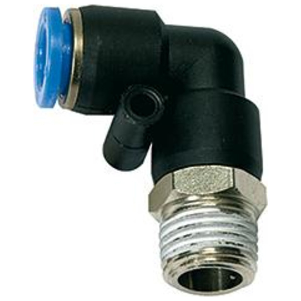 L-Steckverschraubung B-Ser.R1/2 aus Kunststoff D10