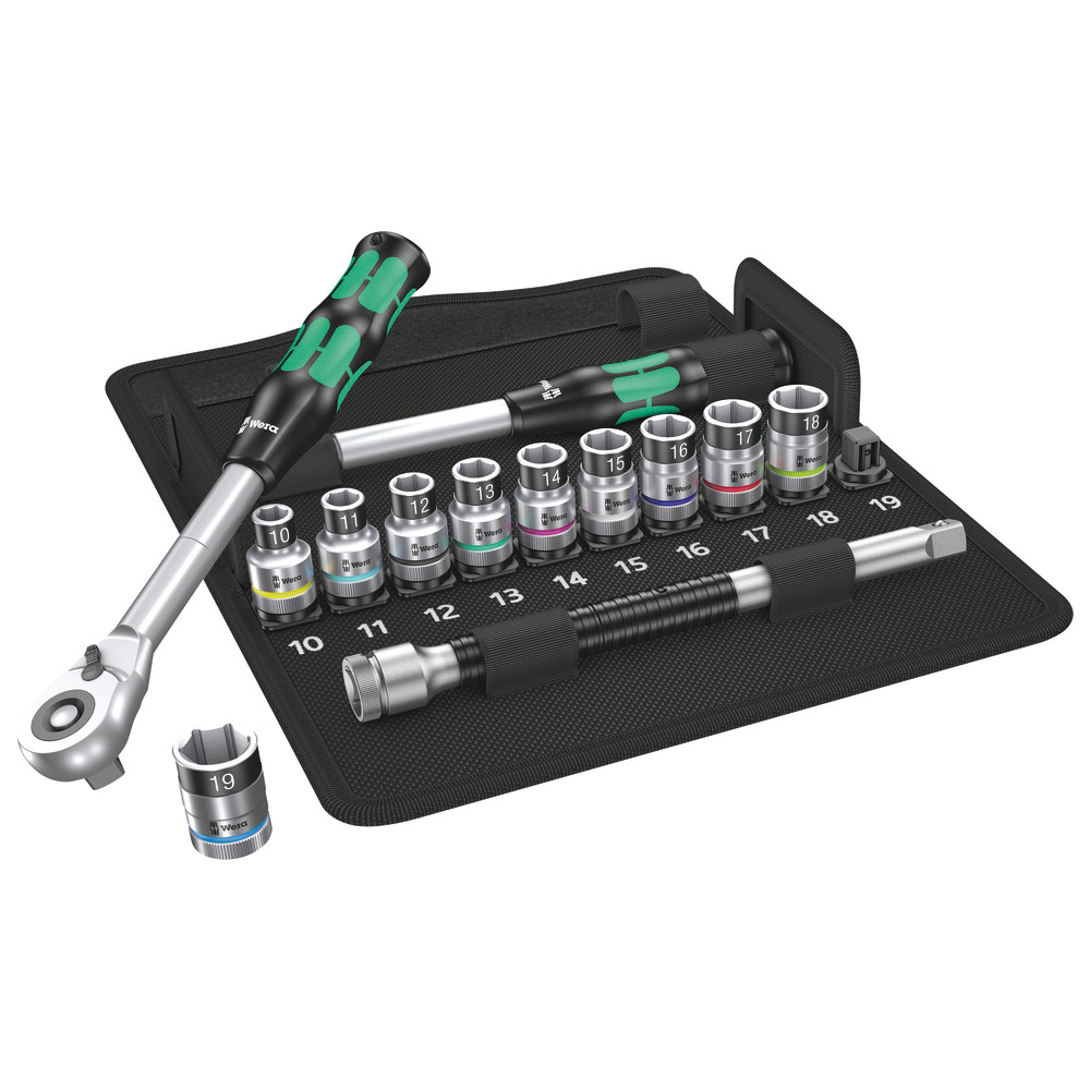 Steckschlüsselgarnitur 1/2" 13-teilig ZYKLOP Hybrid