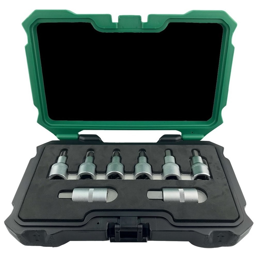 Einsatz.-Grt. 1/2" 8tlg. 5-17mm i6kt.FORTIS