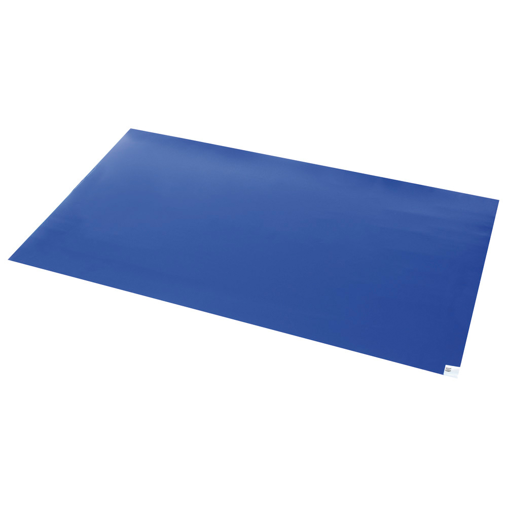 Klebematte, blau