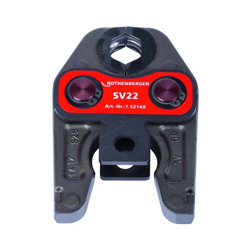 Pressbacke / Presszange - V / SV - Profil, Größe V / SV 22