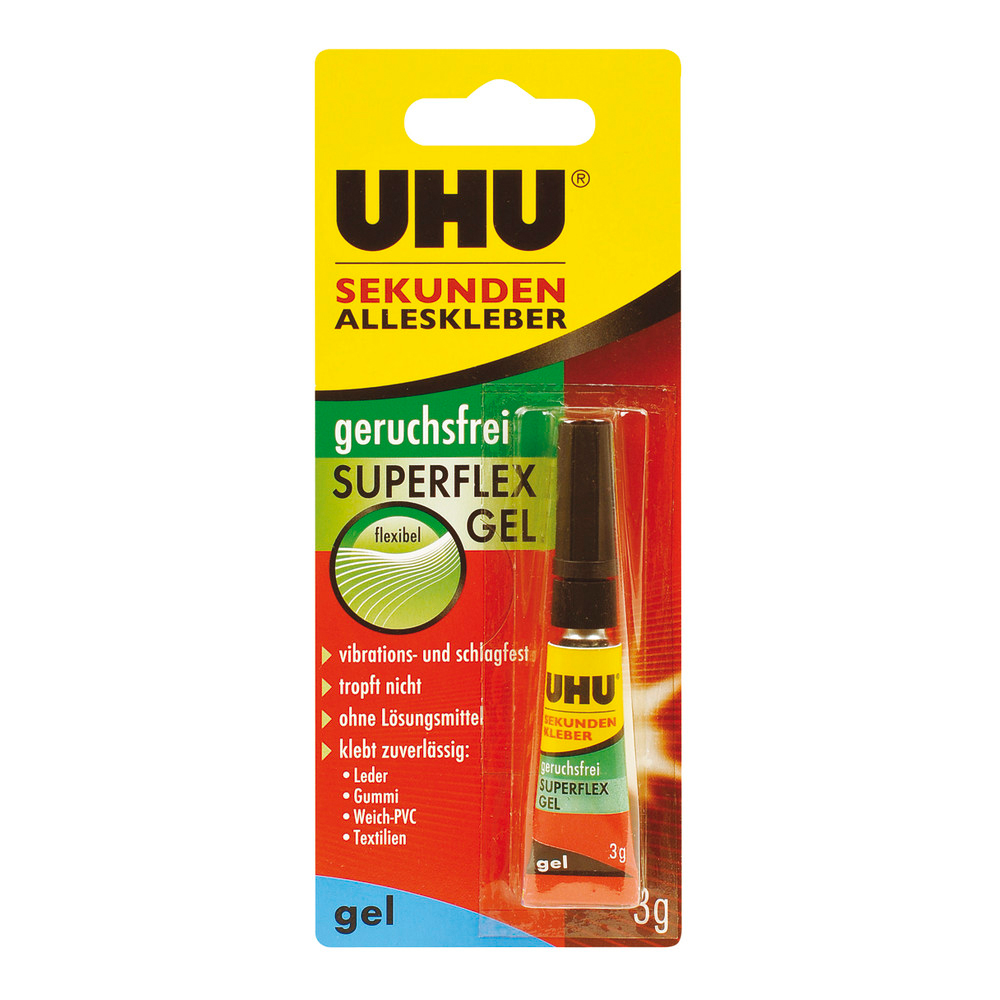 Sekunden Alleskleber Superflex, gel
