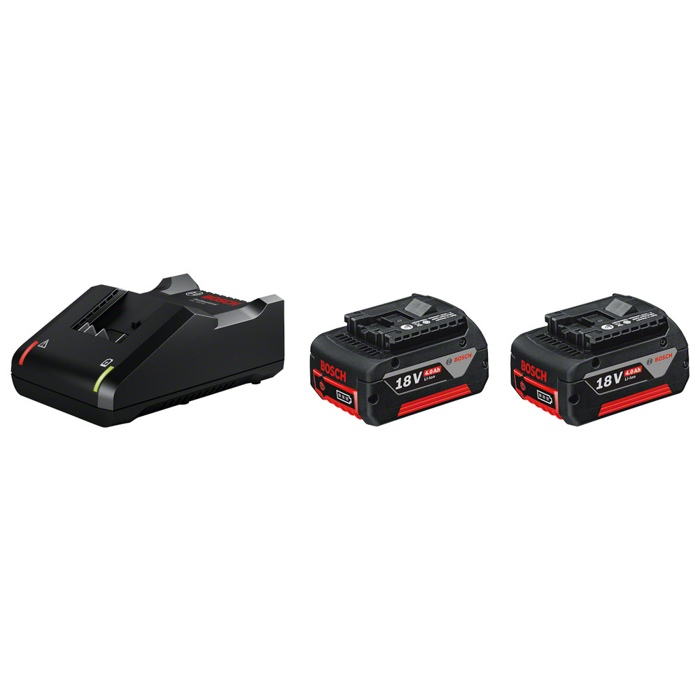Akku Starter-Set 2 x GBA 18 V, 4,0 Ah und GAL 18V-40