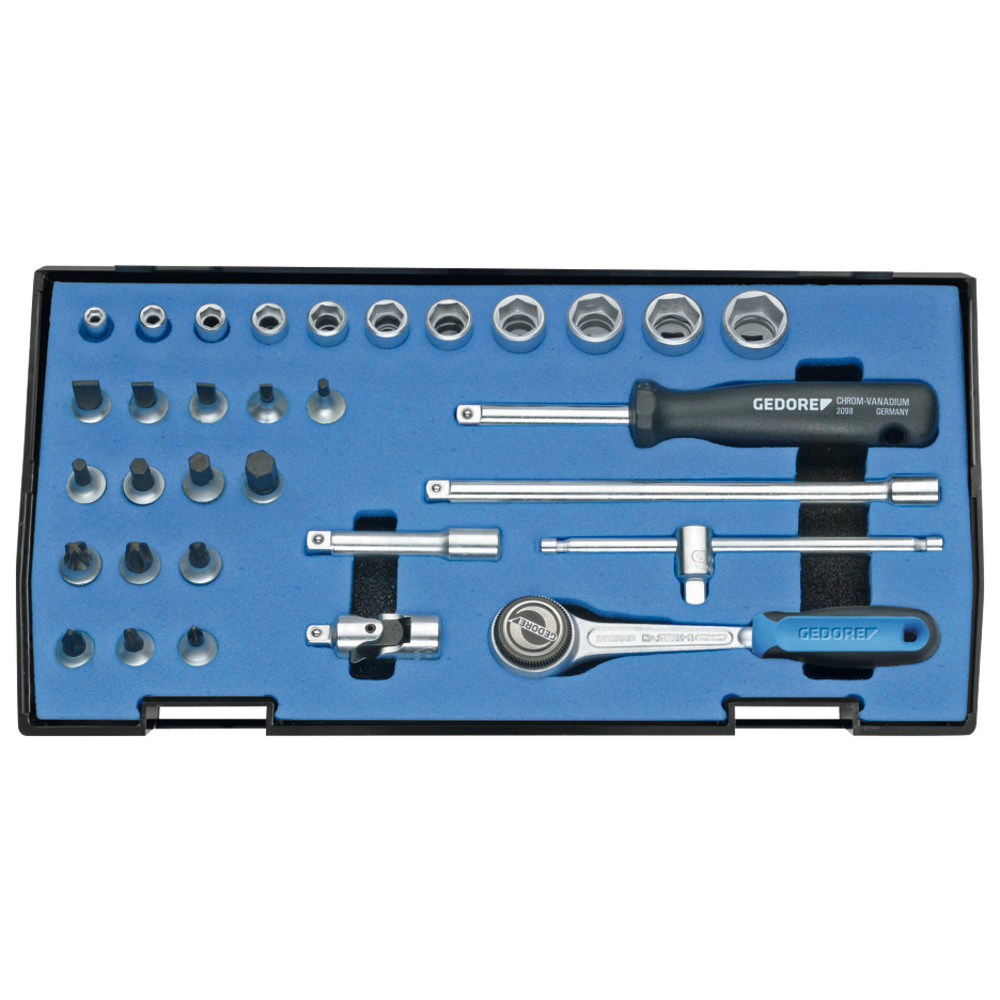 Steckschlüsselgarnitur 1/4" 32-teilig 20 IMU-3