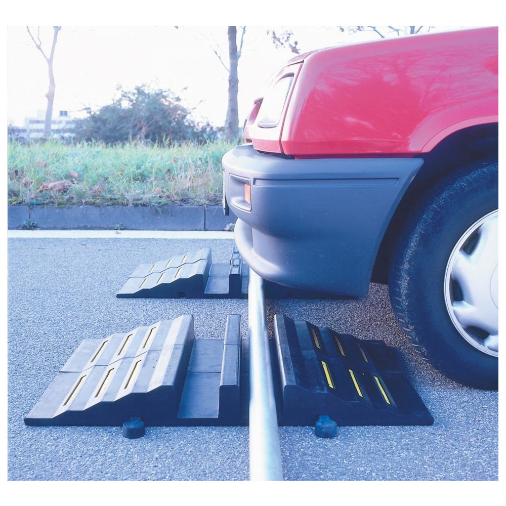 Schlauchbrücke Morion schwarz, gelb reflektierend