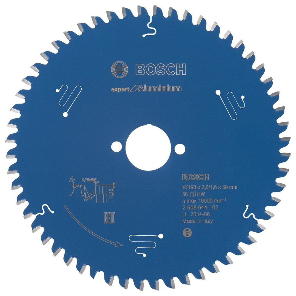 Kreissägeblatt HW Expert 190 x 30 x 2,6 T56 Alu