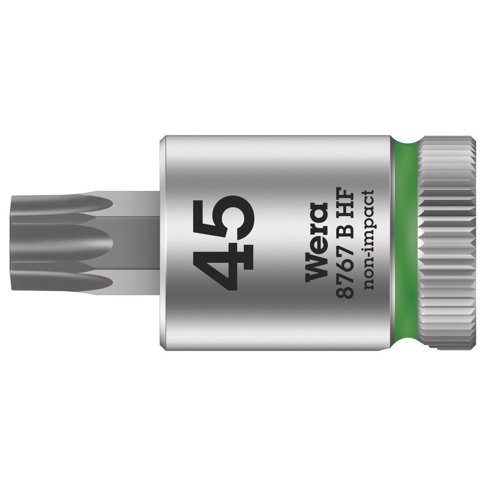 Schraubendrehereinsatz mit Haltefunktion 3/8" T45x38,5mm Wera