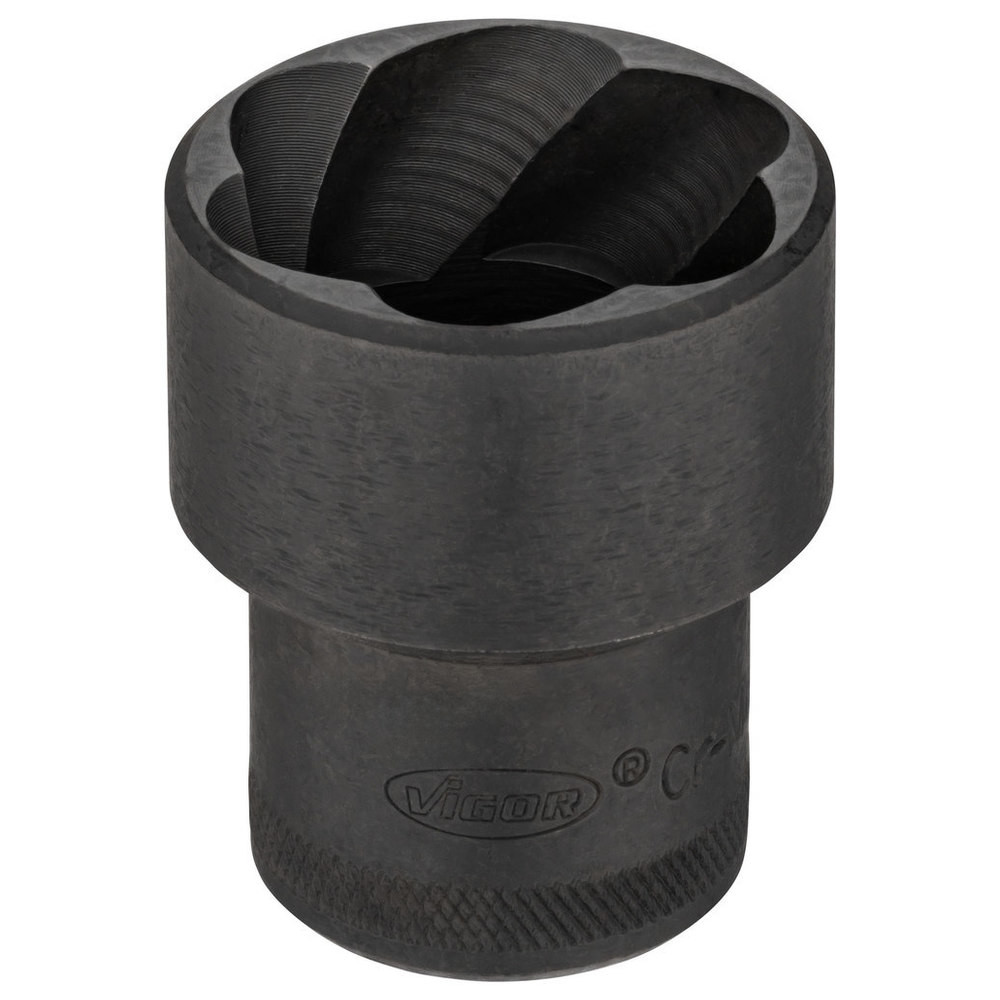 Schraubenausdreher-Satz spiralgenutet 1/2" 34mm mit Austreiber 14-teilig 6-19mm