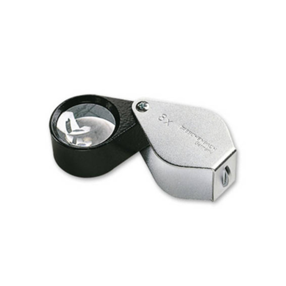 Präzisions-Einschlaglupe Metall 10,0 x Linse Aplant 23.0 mm rund