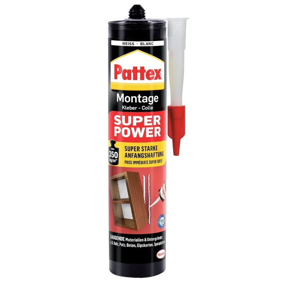 Pattex Montage Super Power 370g weiß