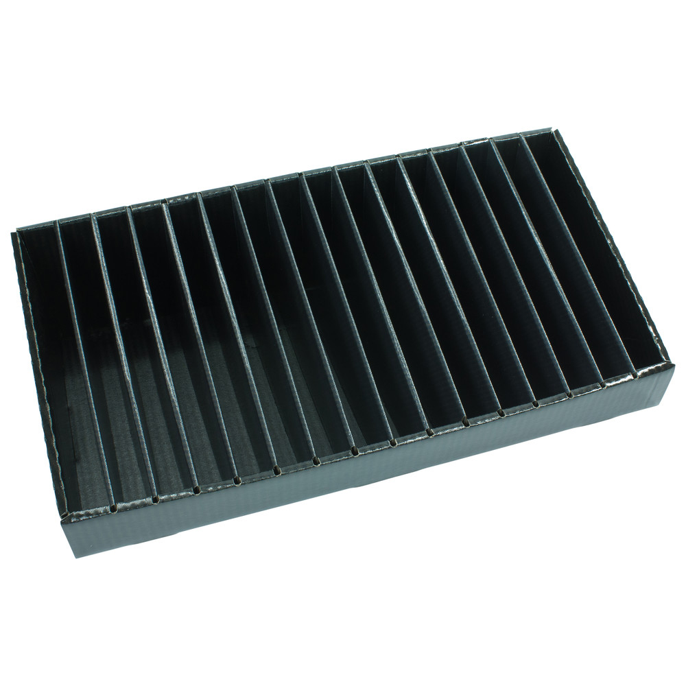 Hans Kolb SMD-Spulenständer Reel Box, ESD, 380 x 176 x 100 mm, Spulen-Ø 180 mm