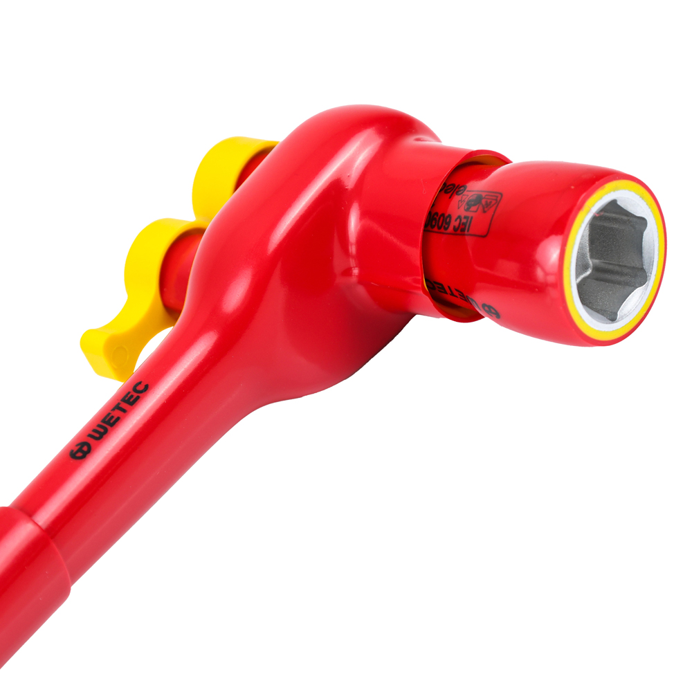 WETEC Sechskant-Steckschlüssel-Einsatz, 3/8", Größe 21 mm, 1000 V, Bild 6