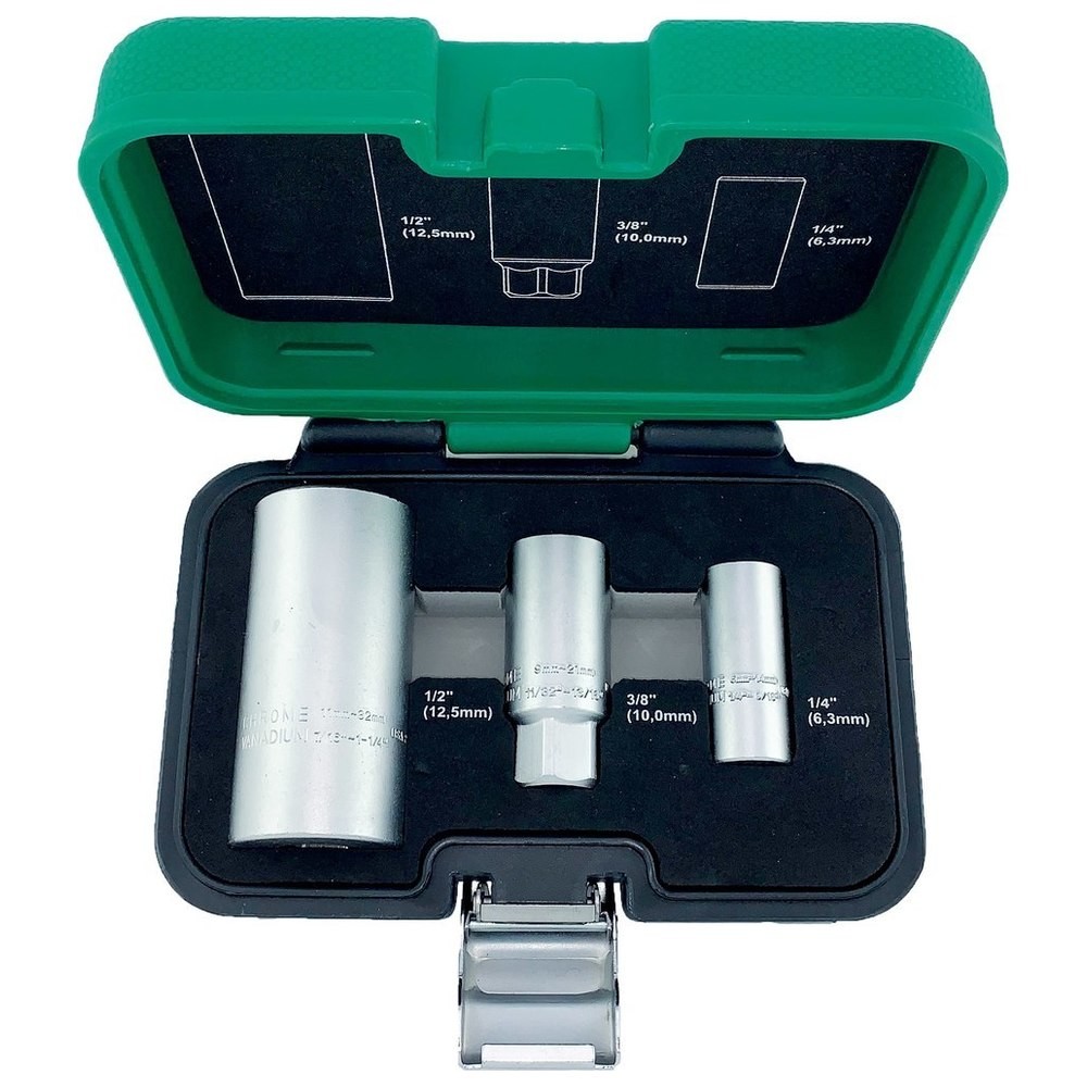 Univ.-Steckschl.-Einsatz 3tlg. 6-32mm FORTIS