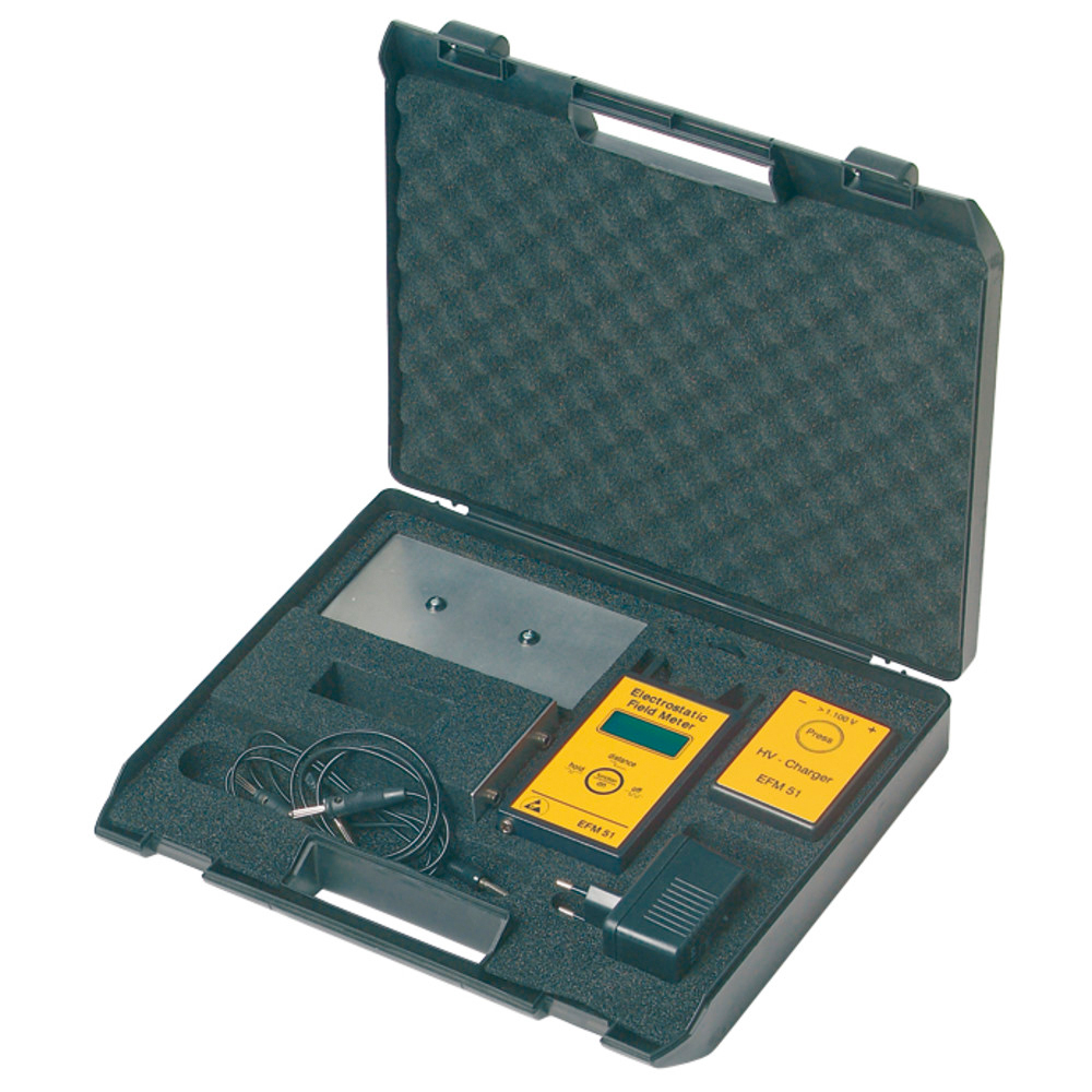 Elektrofeldmeter EFM 51 mit Charged Plate Set, ESD