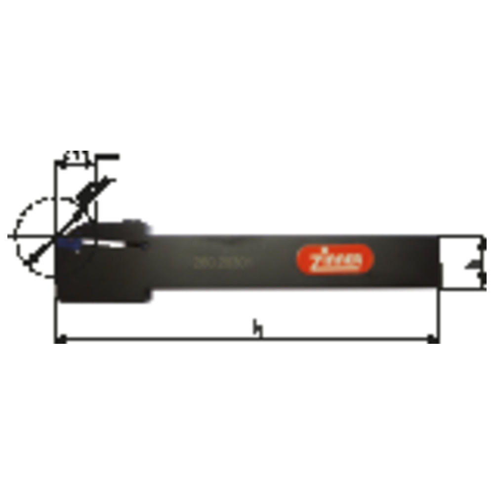 Stechdrehmeißel KLRC-25/L-2,2 Ø max. 42 mm