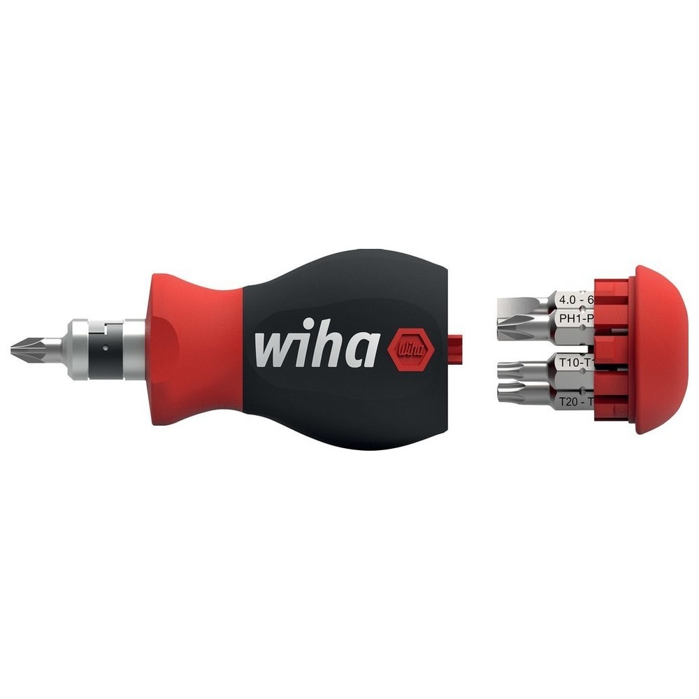 Bit-Magazinhalter Stubby 7-teilig Doppelbit Wiha