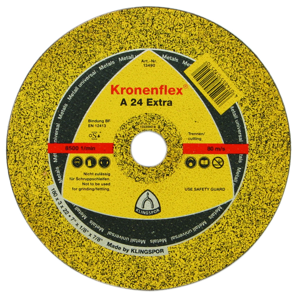 Trennscheibe A 24 Extra, für Metall, 115 x 2,5 mm, gerade