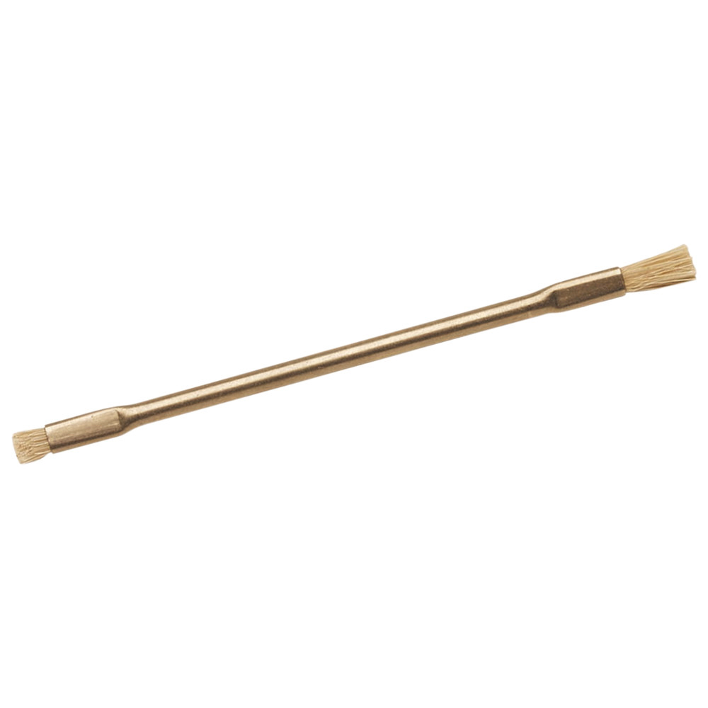 Pinselbürste, Pferdehaar, beidseitig, 6,4 x 114 mm