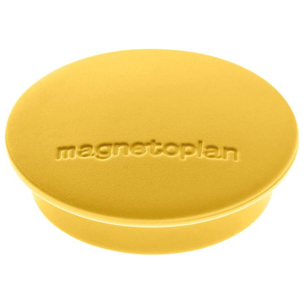 Magnet D34 mm VE10 Haftkraft 1300 g gelb