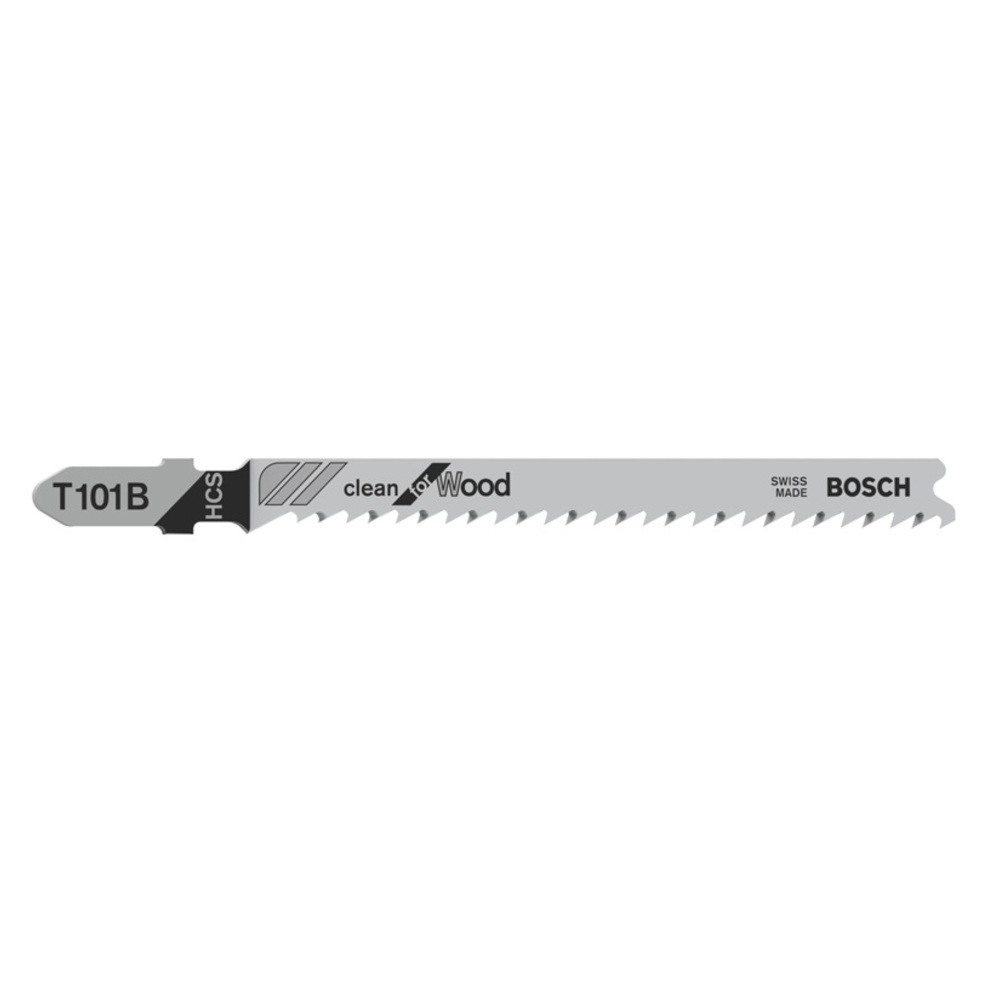 Stichsägeblatt T 101 B Clean for Wood, 25er-Pack
