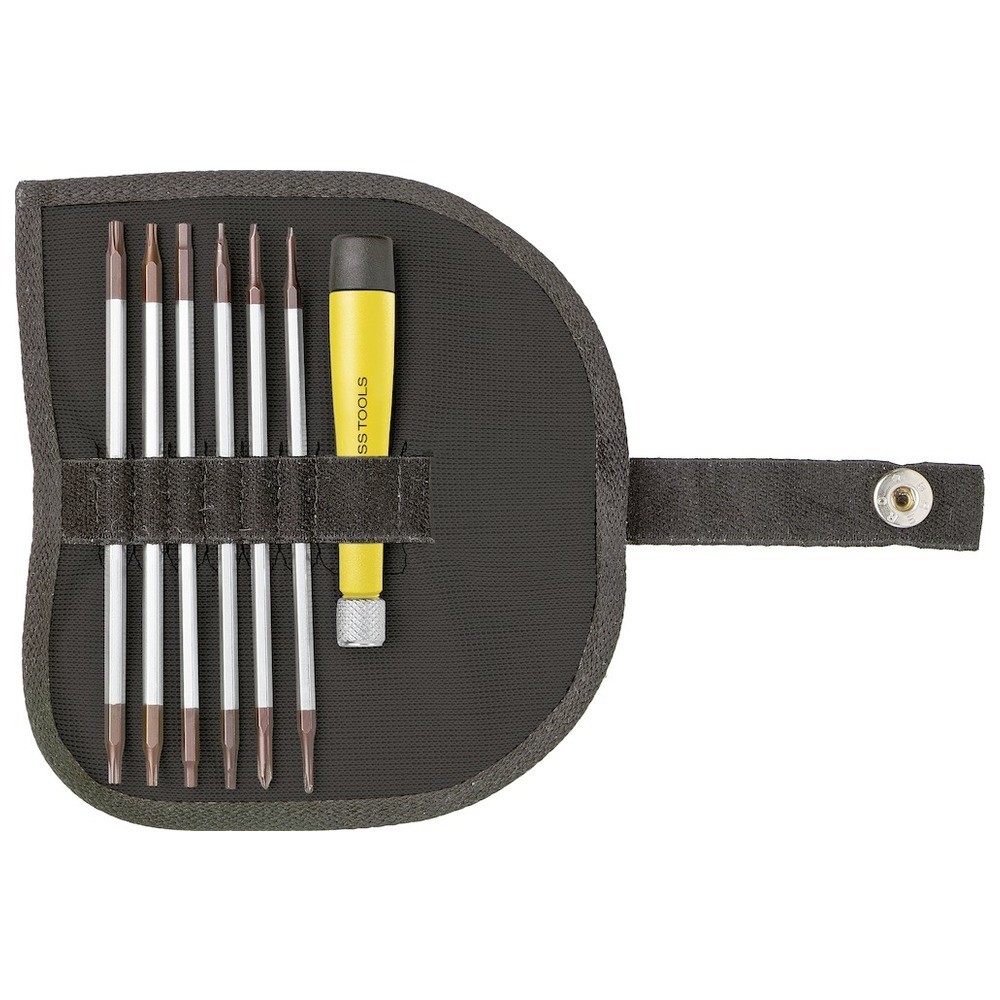 Elektronik- Schraubendreher-Satz ESD mit Wechselklingen 7-teilig PB Swiss Tools