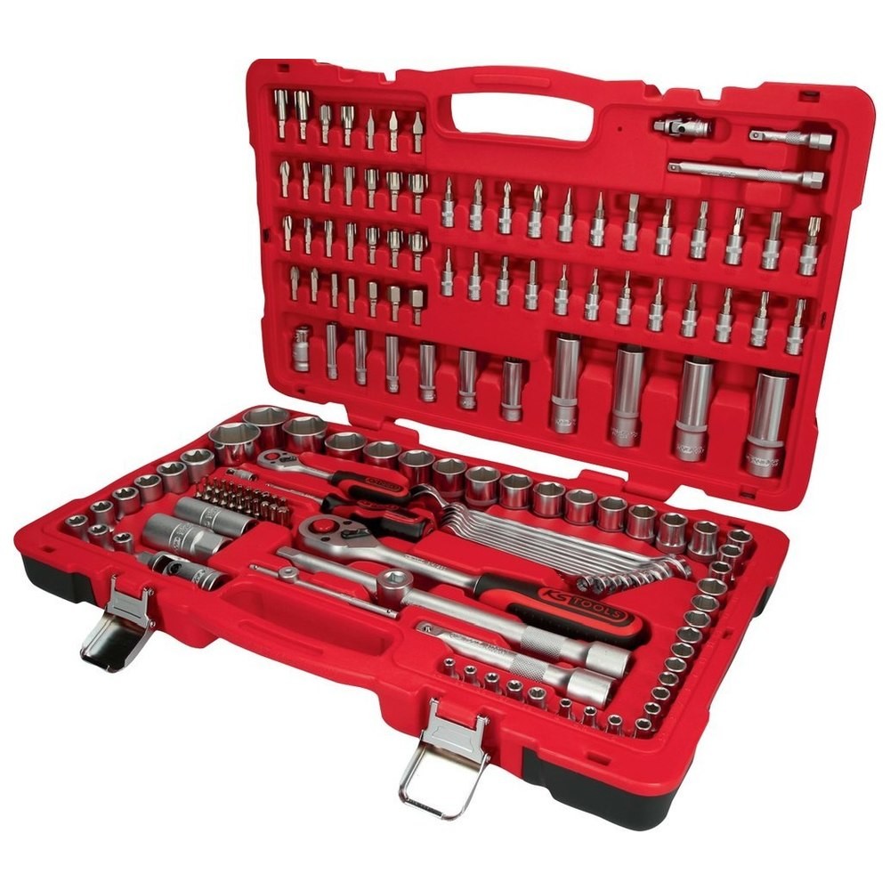 Steckschlüssel-Satz 1/4"+1/2" 151-teilig