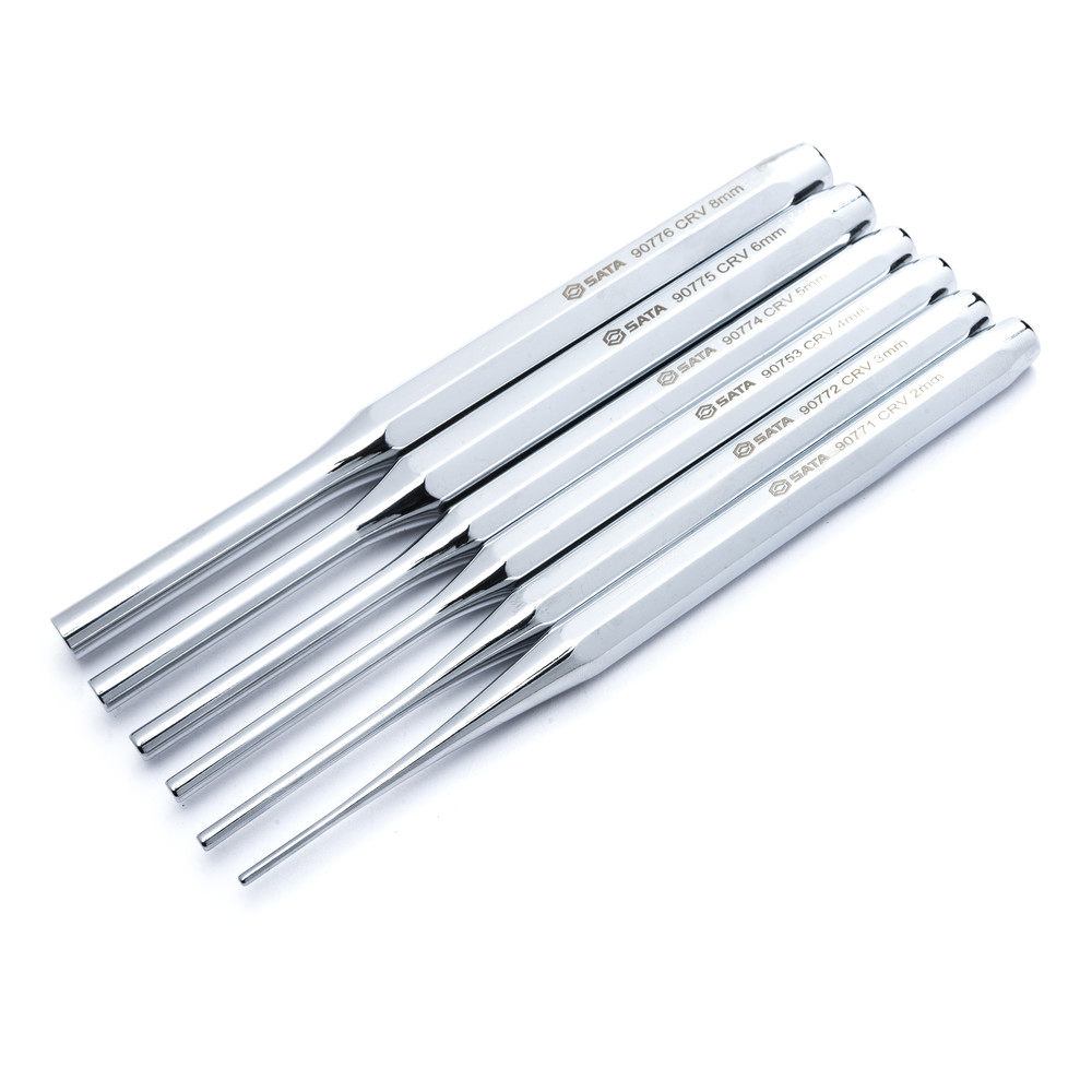Splintentreiber-Satz, 6-teilig, 2-8 mm
