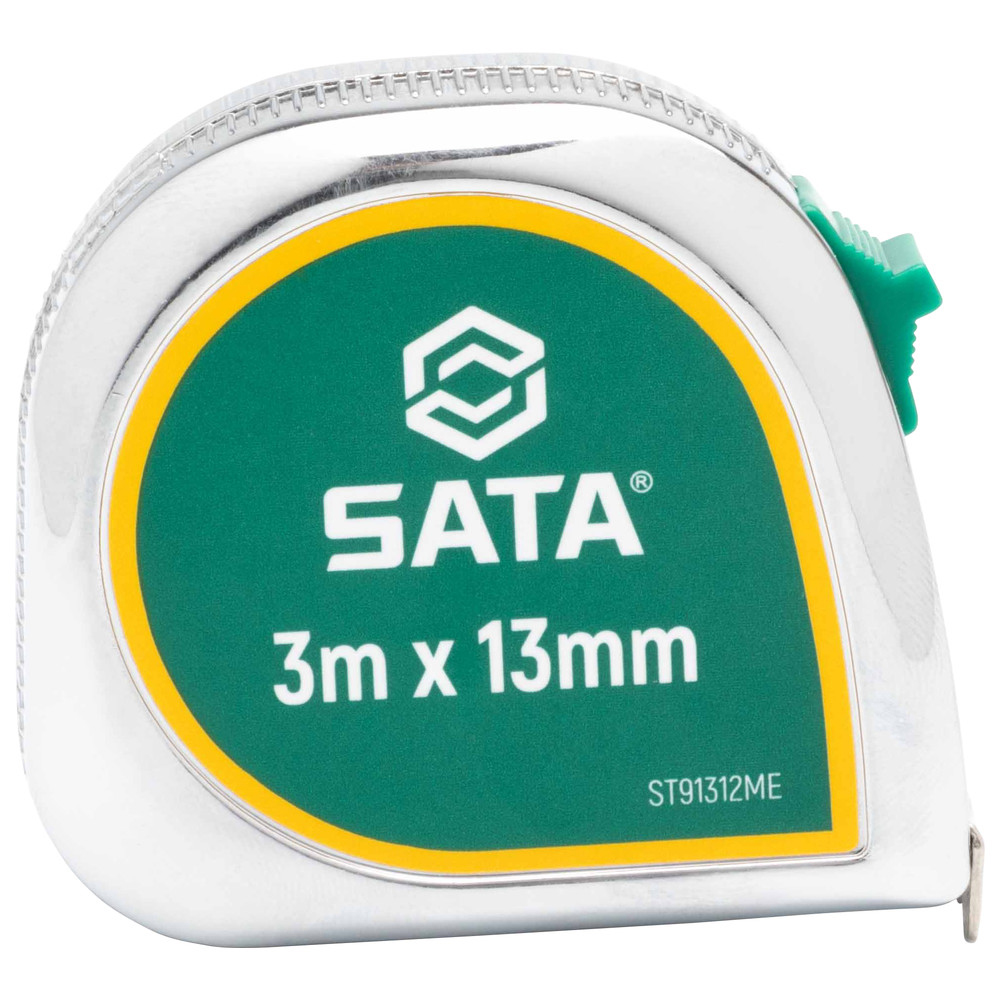 Maßband mit Gürtelclip, 3m / 10ft, Metrisch/ SAE, 13 mm