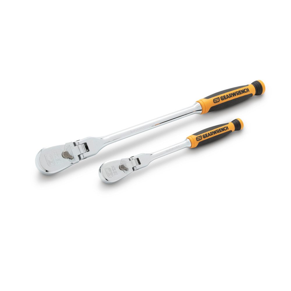 1/4" & 3/8" Gelenk-Umschaltknarren Satz 120XP, 2-tlg.