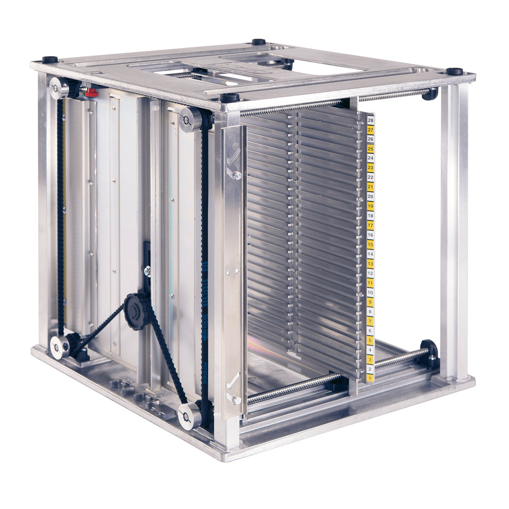 cab Leiterplattenmagazin Serie 600, 355 x 320 x 563 mm, 601.3/Metall, Bild 2