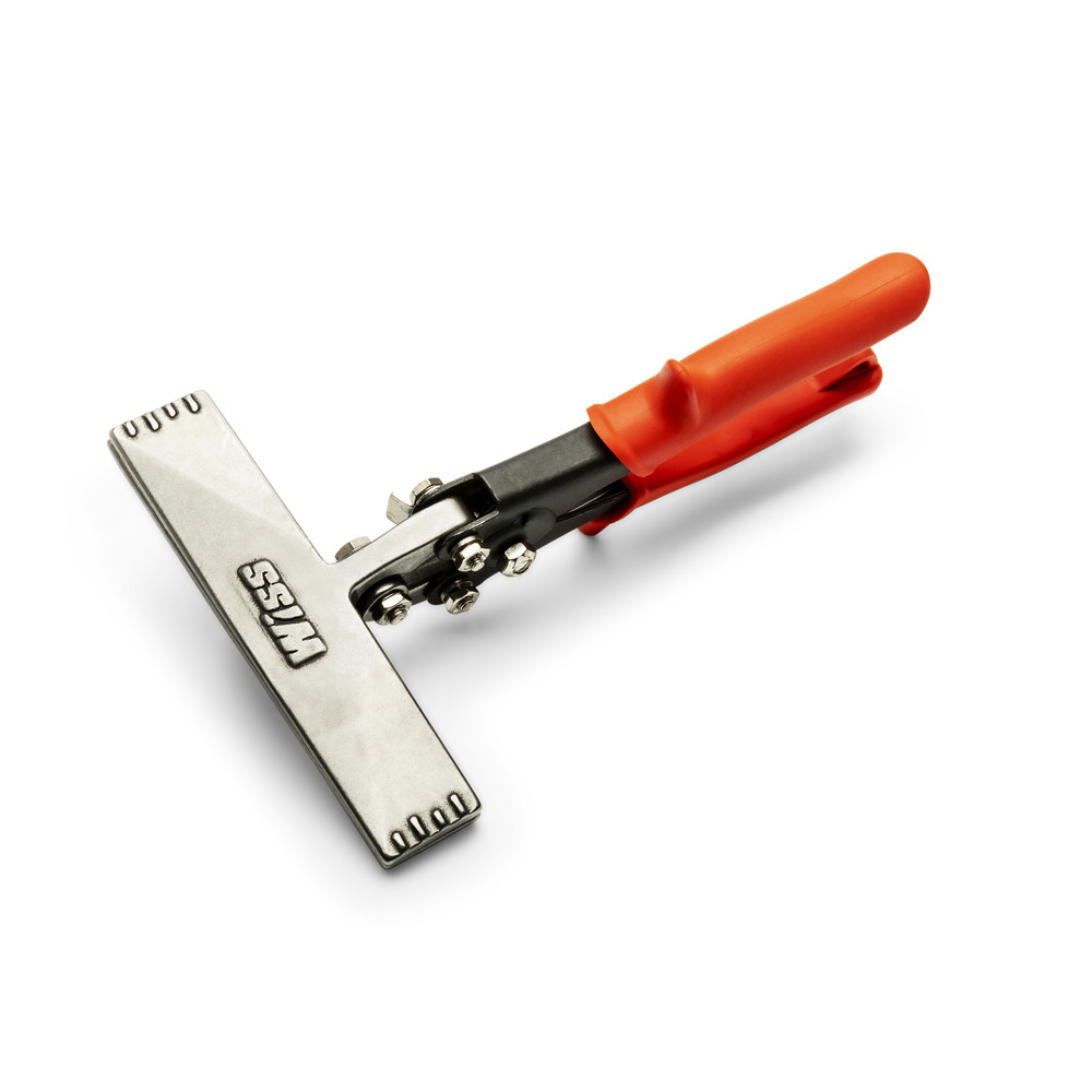 Falzzange mit geradem Griff, Backenbreite 152mm