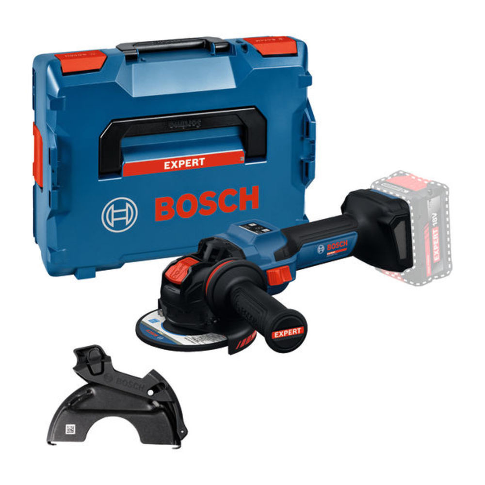 Akku-Winkelschleifer mit X-LOCK EXWX18V-15S