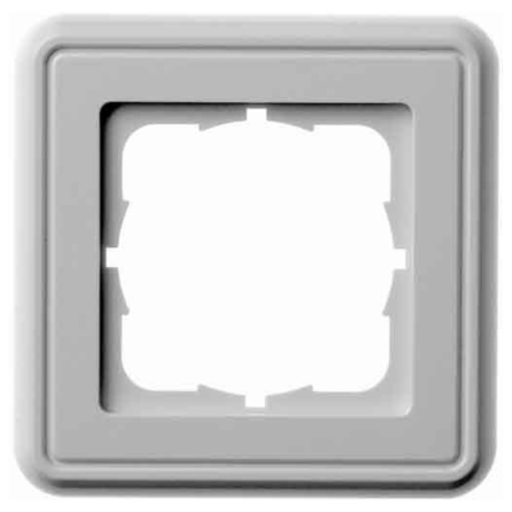 Abdeckrahmen, 1-fach für AMJ, weiß