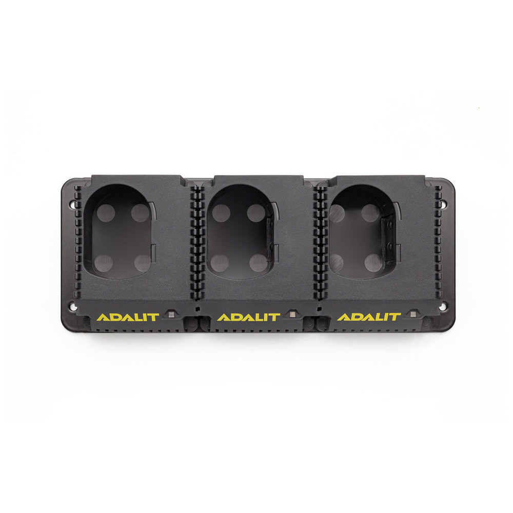 Ladegerät für drei Adalit-Handleuchten, L3000/L4000 Ausführung 220/240 Volt, Anzahl Ladeplätze 3, 230 V