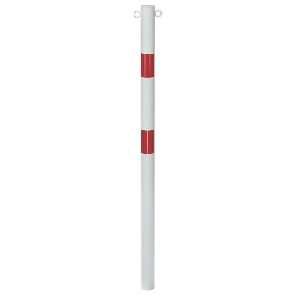 Absperrpfosten STANDARD 60 mm 2Ösen Einbetonieren