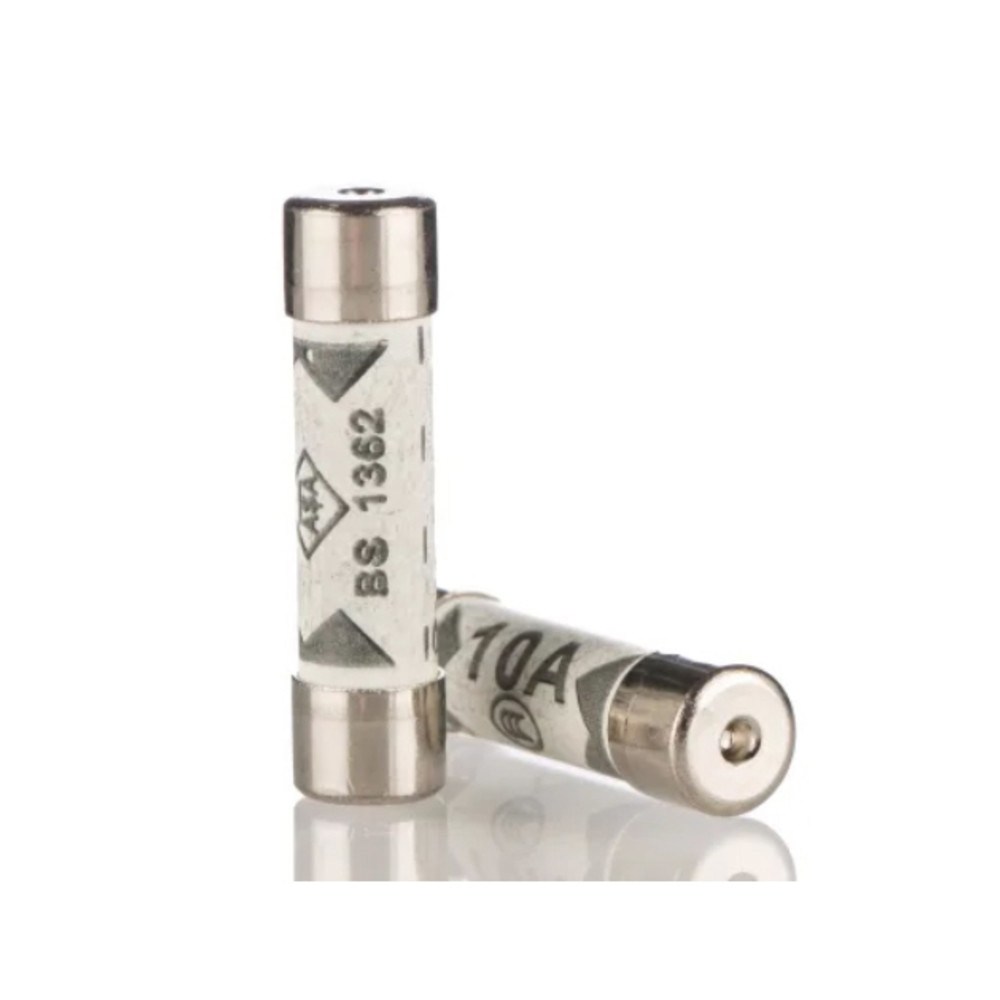 Feinsicherung Typ F, 10 A, 240 V, Keramik, 6,3 x 25 mm