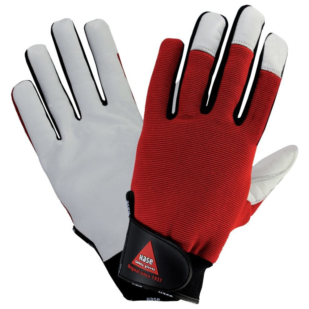 Handschuh PowerGrip3, Nappaleder mit Klett, Gr. 10