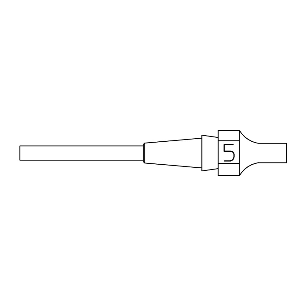 Weller Saugdüse Serie XDSL, XDSL 5/1,8 mm, 3,3 mm