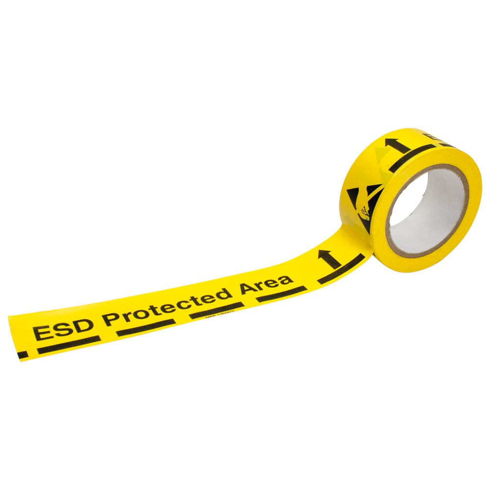 Bodenmarkierungsband "ESD Protected Area", ESD, 50 mm, 33 m