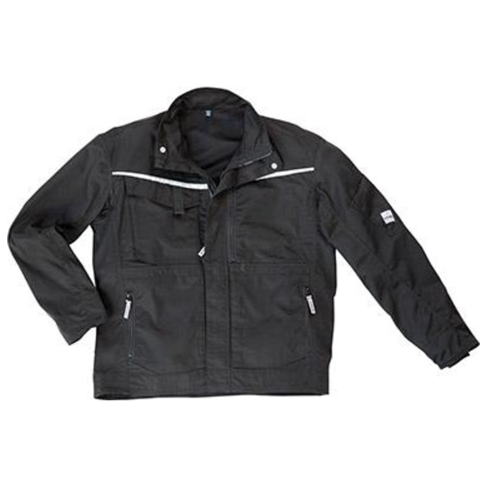 Arbeitsjacke Champ, Gr. L, schwarz/schwarz