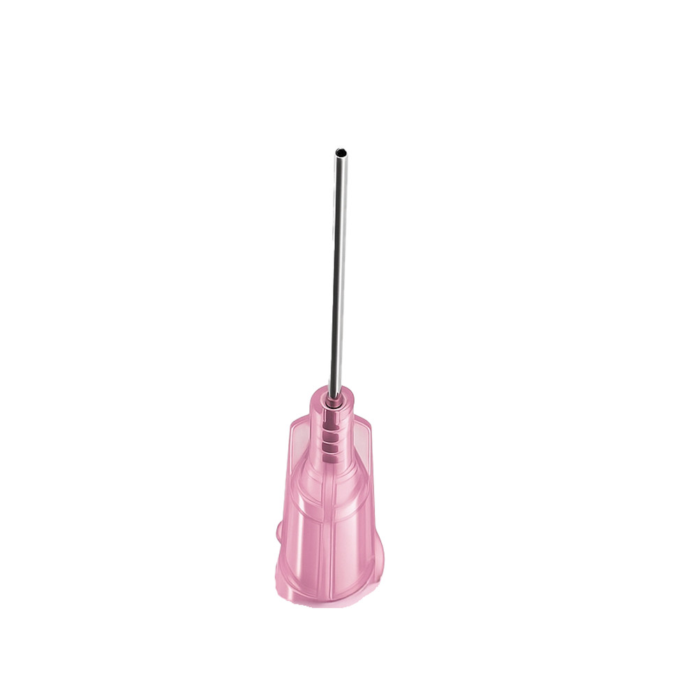 WETEC Dosiernadel, gerade, 1,5", 0,60 mm / Gauge 20, rosa, Bild 2